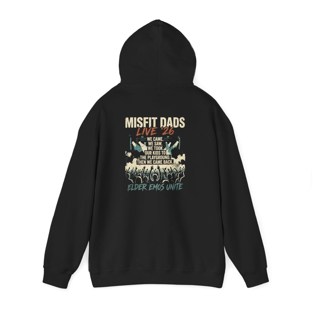 Elder Emo Dad Hoodie Misfit Dads Live Concert Hoodie