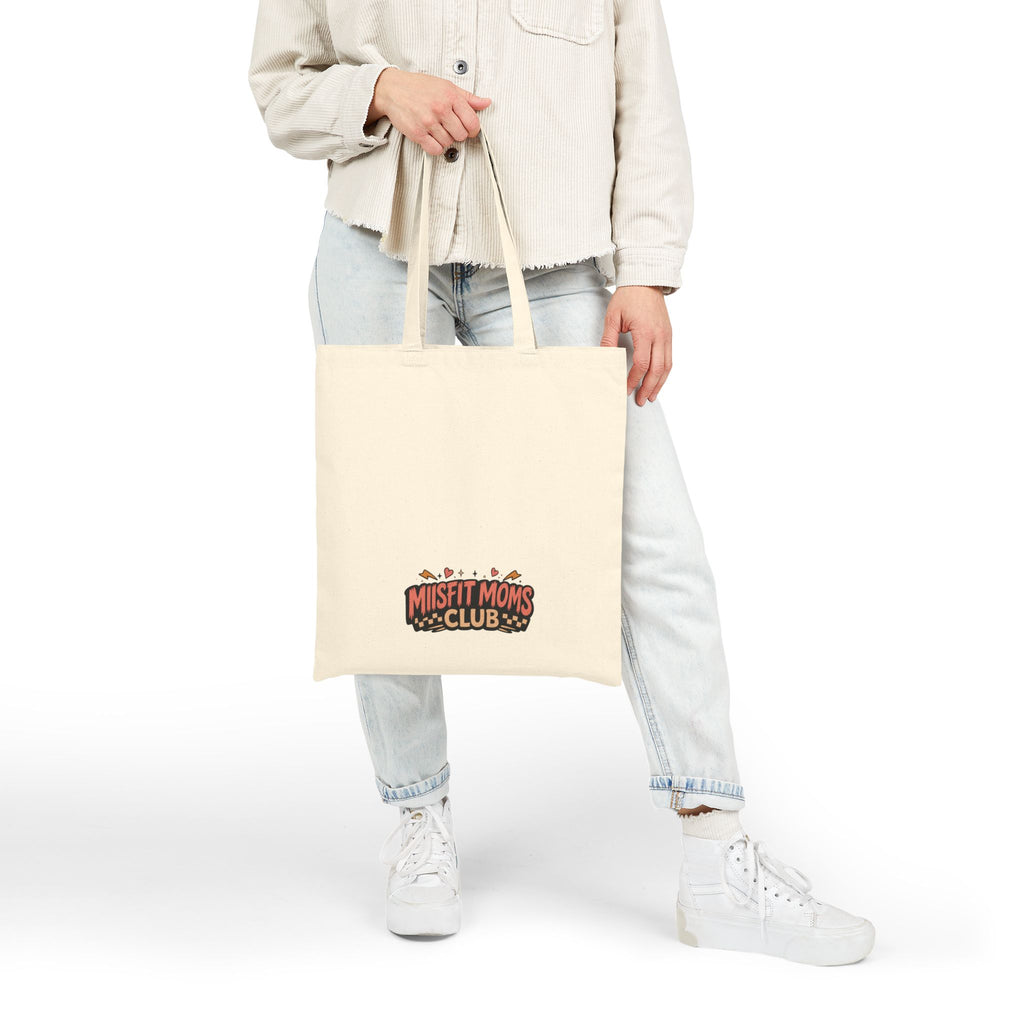 My Playlist Is Older Than My Kids Canvas Tote Bag | Pop Punk Mom Tote | Retro Mixtape Mom Bag