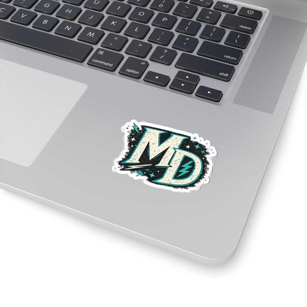 Misfit Dads Kiss Cut Decal - Water Bottle Decal For Rad Dads