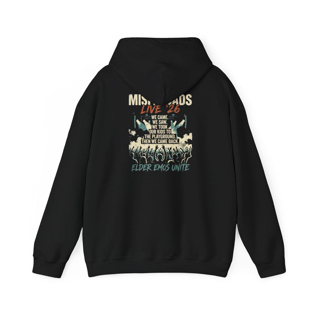 Elder Emo Dad Hoodie Misfit Dads Live Concert Hoodie