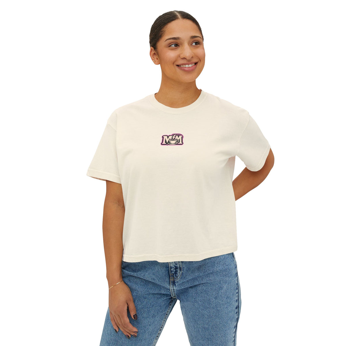 Misfit Moms Rope Drop Tour Tee | Boxy Crop T-Shirt