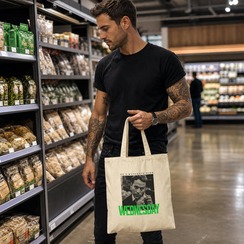 Ari Gold on a Wednesday Tote Bag